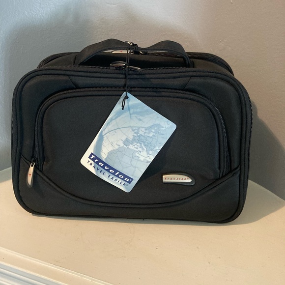 Mini Cosmetic Organizer Travel case in BLACK - Picture 2 of 9